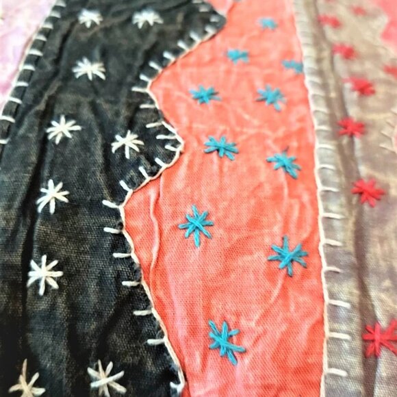 BSM - Handmade BED SPREAD 3X PILLOWS Wall Tapestry COUCH COVER Chair Coverr - Picture 6 of 10